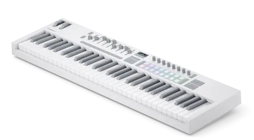 Launchkey MK4 61-Key MIDI Controller - White