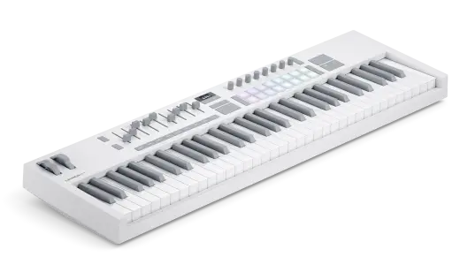 Launchkey MK4 61-Key MIDI Controller - White