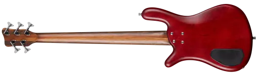 Pro Series Streamer LX 5-String Bass Guitar - Burgundy Red Transparent Satin