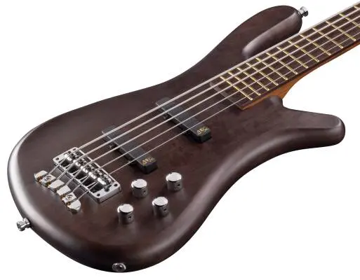 Pro Series Streamer LX 5-String Bass Guitar - Nirvana Black Transparent Satin