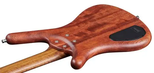 Pro Series Corvette Bubinga, 4-String Bass Guitar with Active Pickups and Electronics - Natural Transparent Satin