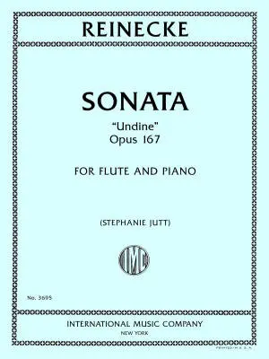 International Music Company - Sonata Undine, Opus 167 - Reinecke - Flute/Piano