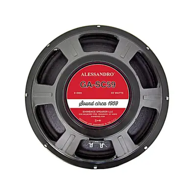Eminence - GA-SC59 12 Signature Guitar Speaker - 40 Watt