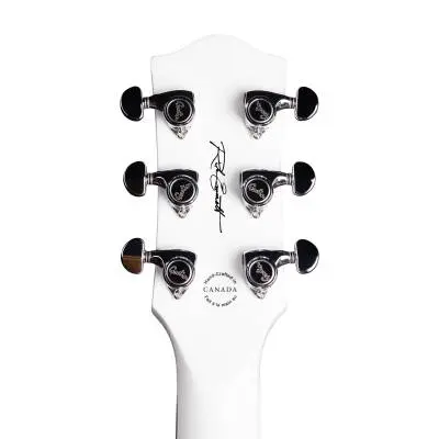 Rik Emmett Signature Premiere Electric Guitar with Hardshell Case - Stormy White