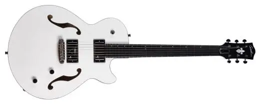 Godin Guitars - Rik Emmett Signature Premiere Electric Guitar with Hardshell Case - Stormy White