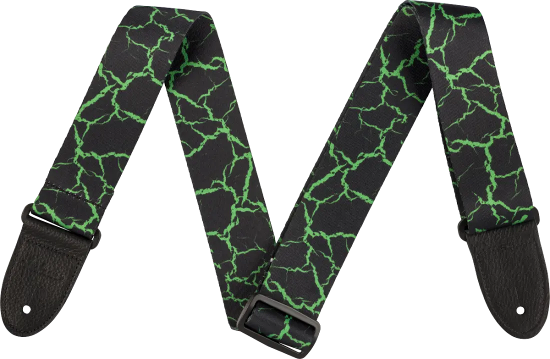 2 inch Poly Strap - Green Crackle