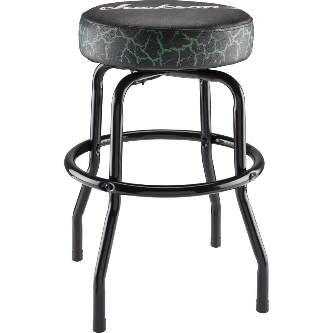 25\'\' Green Crackle Bar Stool