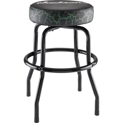 Jackson Guitars - 25 Green Crackle Bar Stool