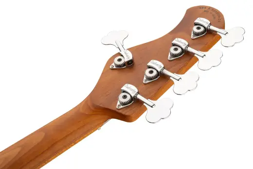 MetroExpress 21-Fret Vintage M/J 5-String Bass, Roasted Maple Fingerboard - Olympic White