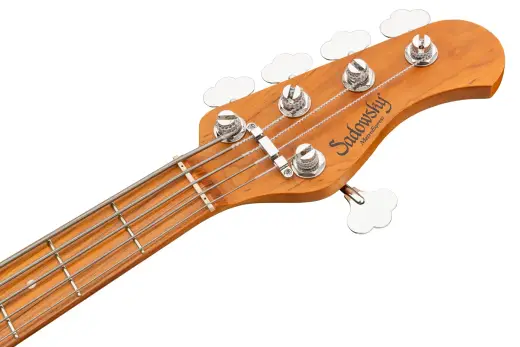 MetroExpress 20-Fret Ultra Vintage 5-String P Bass, Morado Fingerboard - Candy Apple Red