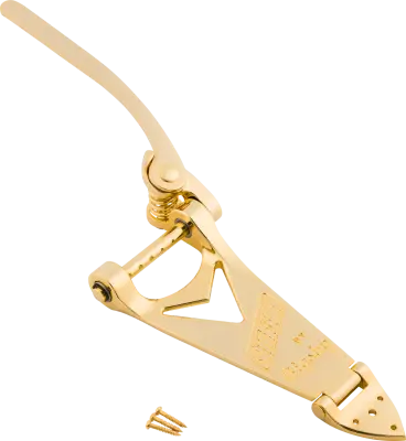 Bigsby - Gretsch Branded Tailpiece Bigsby B6, String-Thru - Gold