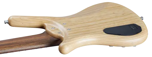 Pro Series Corvette Ash 6-String Bass Guitar with Active Pickups and Electronics - Natural Transparent Satin