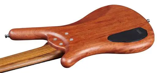 Pro Series Corvette Bubinga 6-String Bass Guitar with Active Pickups and Electronics - Natural Transparent Satin