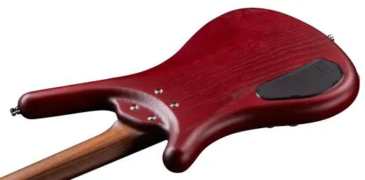 Pro Series Corvette $$ 4-String Bass Guitar - Burgundy Red Transparent Satin