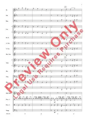Santa Fe Sketches - Barrett - Concert Band - Gr. 2.5