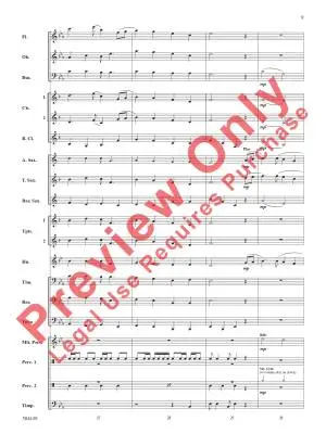 Santa Fe Sketches - Barrett - Concert Band - Gr. 2.5