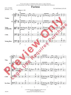 Furioso - Stalter - String Orchestra - Gr. 2
