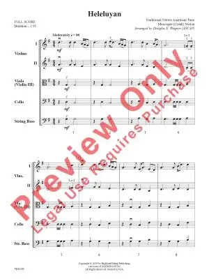 Heleluyan - Wagner - String Orchestra - Gr. 2