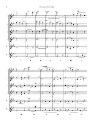 Amazing Silent Night - Nishimura - Flute Choir - Parts Set