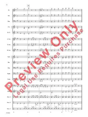 Through Flame and Sky - Wilds - Concert Band - Gr. 1.5