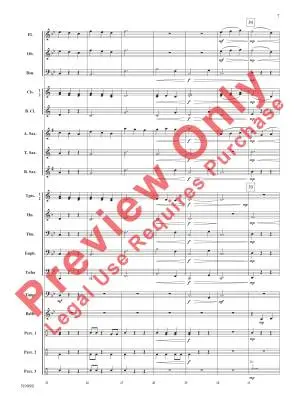 Through Flame and Sky - Wilds - Concert Band - Gr. 1.5