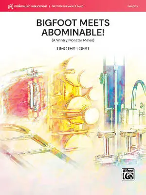 Alfred Publishing - Bigfoot Meets Abominable! - Loest - Concert Band - Gr. 0.5