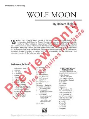 Wolf Moon - Sheldon - Concert Band - Gr. 5