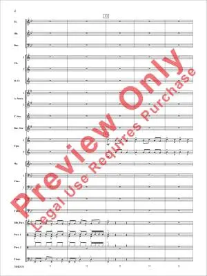 On a Dark Winter Night - Bernotas - Concert Band - Gr. 2
