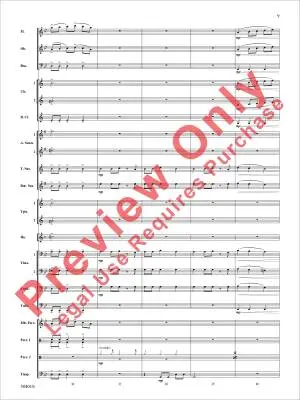 On a Dark Winter Night - Bernotas - Concert Band - Gr. 2