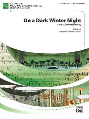 Alfred Publishing - On a Dark Winter Night - Bernotas - Concert Band - Gr. 2