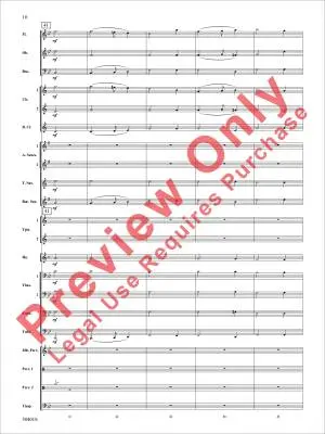 On a Dark Winter Night - Bernotas - Concert Band - Gr. 2