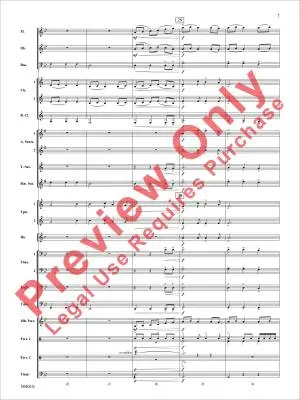 On a Dark Winter Night - Bernotas - Concert Band - Gr. 2