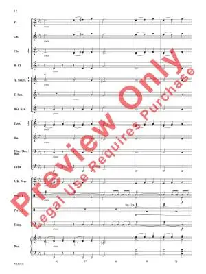 Legend of the Blue Flame - Watson - Concert Band - Gr. 2