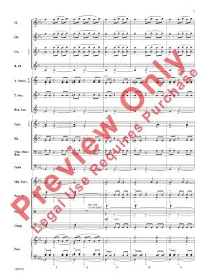 Legend of the Blue Flame - Watson - Concert Band - Gr. 2