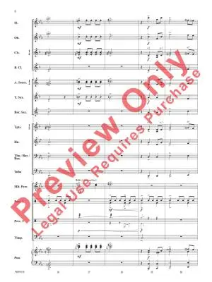 Legend of the Blue Flame - Watson - Concert Band - Gr. 2