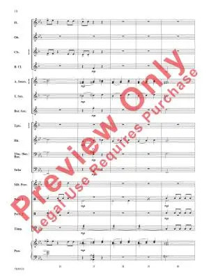 Legend of the Blue Flame - Watson - Concert Band - Gr. 2