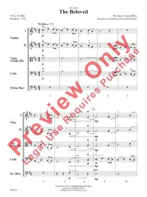 The Beloved - Craig - String Orchestra - Gr. 3