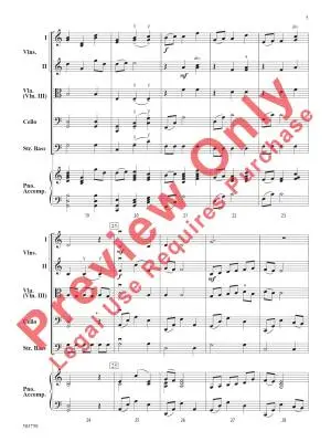 A Crystal Snowfall - Day - String Orchestra - Gr. 2