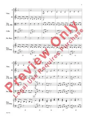 A Crystal Snowfall - Day - String Orchestra - Gr. 2