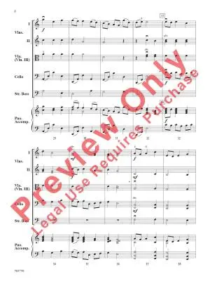 A Crystal Snowfall - Day - String Orchestra - Gr. 2