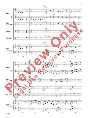 A Crystal Snowfall - Day - String Orchestra - Gr. 2