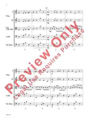 Tinsel and Tango - Donahoe - String Orchestra - Gr. 2