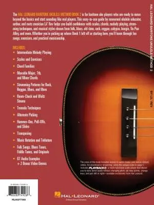 Hal Leonard Baritone Ukulele Method, Book 2 - Rev - Book/Audio Online