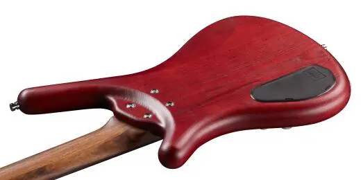 Pro Series Corvette $$ 5-String Bass Guitar - Burgundy Red Transparent Satin