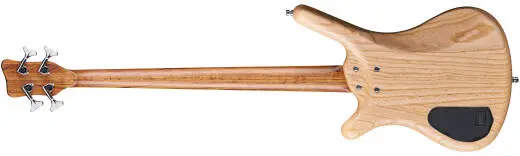 Pro Series Corvette $$ 4-String Fretless Bass Guitar - Natural Transparent Satin