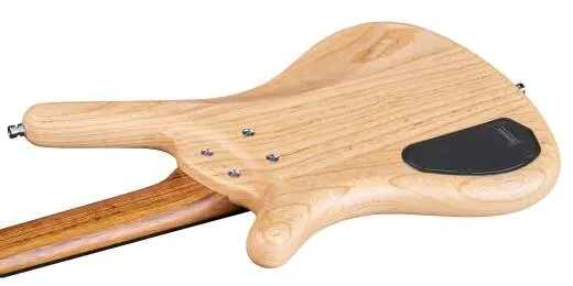 Pro Series Corvette $$ 4-String Fretless Bass Guitar - Natural Transparent Satin
