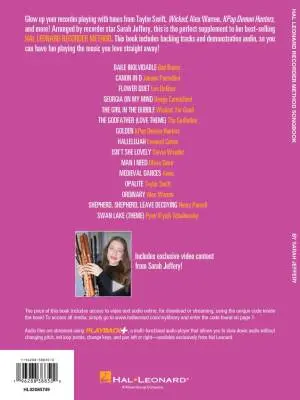 Hal Leonard Recorder Method Songbook - Jeffery - Book/Media Online