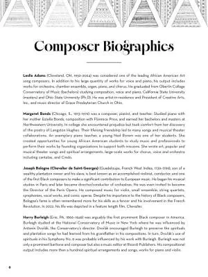 Black Composers in Art Song - Low Voice - Book
