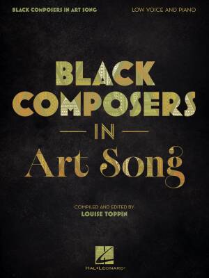 Black Composers in Art Song - Low Voice - Book