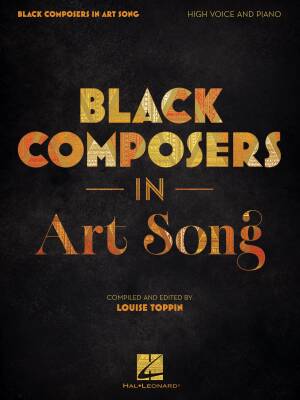 Black Composers in Art Song - High Voice - Book